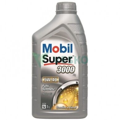 Variklinė alyva Mobil Super 3000 X1 5W40 1