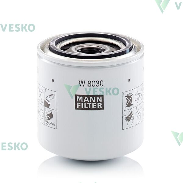 Alyvos Filtras W 8030 Mann Filter