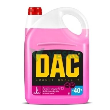 Aušinimo Skystis DAC G12 OAT Long Life Raudonas