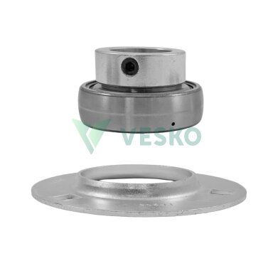 Flanšo ir Guolio Komplektas GRAE30NPPB+P206 6104490 Claas John Deere