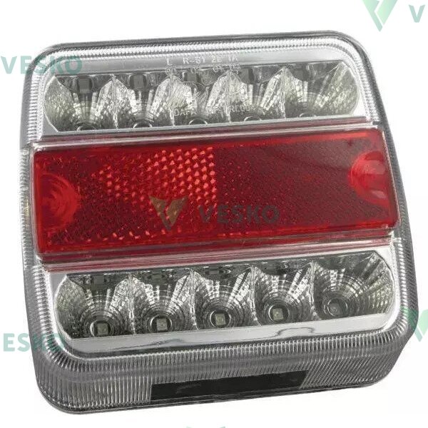 LED galinis žibintas, 12V