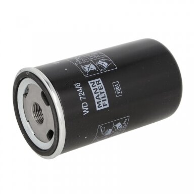Hidraulinis Filtras, Automatinė Transmisija WD 724/6 Mann Hidraulinis Filtras, Automatinė Transmisija WD 724/6 Mann