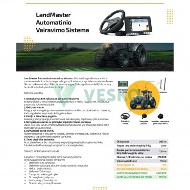 LandMaster Automatinio Vairavimo Sistema