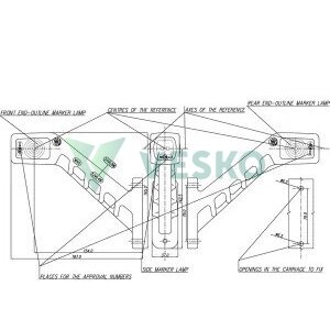 LED Kairės Pusės Žibintas 1 LED Kairės Pusės Žibintas 1