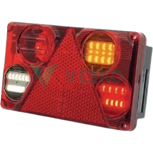 LED Multifunkcinis Galinis Žibintas Stačiakampis LED Multifunkcinis Galinis Žibintas Stačiakampis
