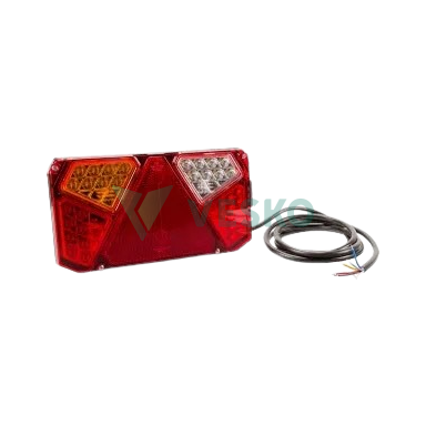LED Multifunkcinis Galinis Žibintas Stačiakampis