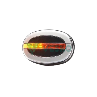 LED Priekinis Žibintas Ovalus