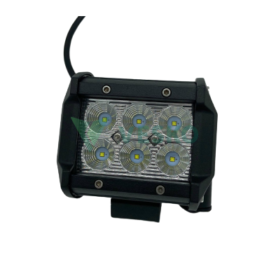 LED Žibintas 18W, 10-30V, 6 CREE LEDx3Wb