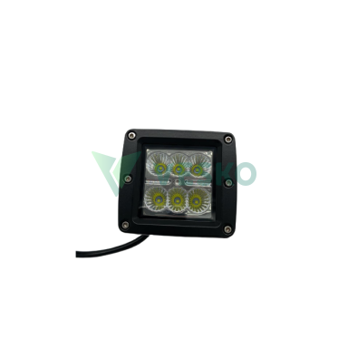 LED Žibintas 18W 10-30V 6 LED