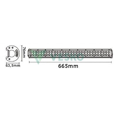 LED Žibintas 180W, 10-30V, 60 CREE LEDx3W LED Žibintas 180W, 10-30V, 60 CREE LEDx3W