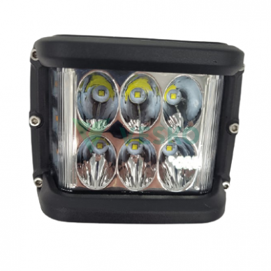 LED Žibintas, 27W, 10-30V, 9 EPISTAR LED LED Žibintas, 27W, 10-30V, 9 EPISTAR LED