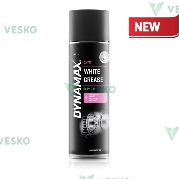Purškiamas baltas tepalas DYNAMAX WHITE GREASER 500ml