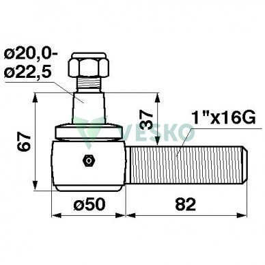 Dalgės Traukės Antgalis AH21345 John Deere 1 Dalgės Traukės Antgalis AH21345 John Deere 1