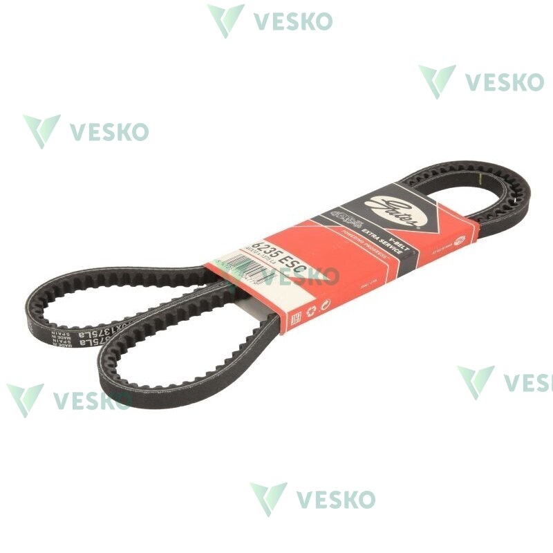 V formos diržas AVX10X1375HD Gates