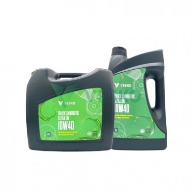 Variklinė Alyva Vesko Truck Synthetic Ultra Oil 10W40 Variklinė Alyva Vesko Truck Synthetic Ultra Oil 10W40