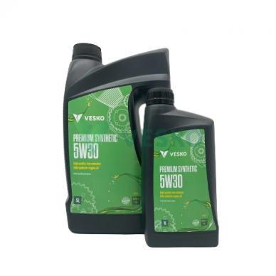 Variklinė Alyva Vesko Premium Synthetic Oil 5W30 Variklinė Alyva Vesko Premium Synthetic Oil 5W30