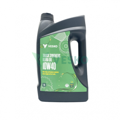 Variklinė Alyva Vesko Truck Synthetic Ultra Oil 10W40 1 Variklinė Alyva Vesko Truck Synthetic Ultra Oil 10W40 1