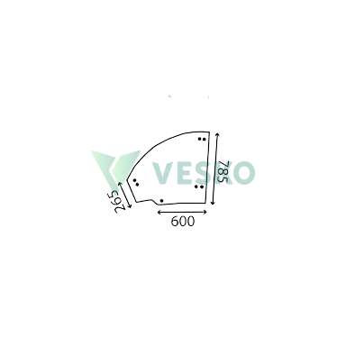 Viršutinis Durų Stiklas 76092688 New Holland