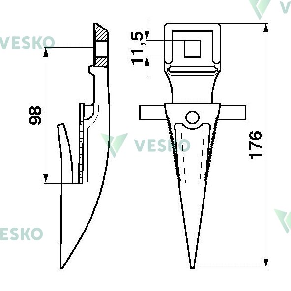 Viengubas Pirštas 522182 Claas 1